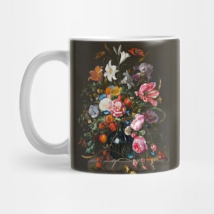 Vase of Flowers by Jan Davidsz. de Heem Mug